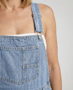 Damen Latzhose Jeans Schlag