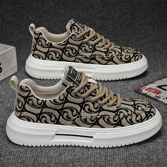 Damen Modische Sneaker mit einzigartigem Muster und dämpfender Sohle R&B