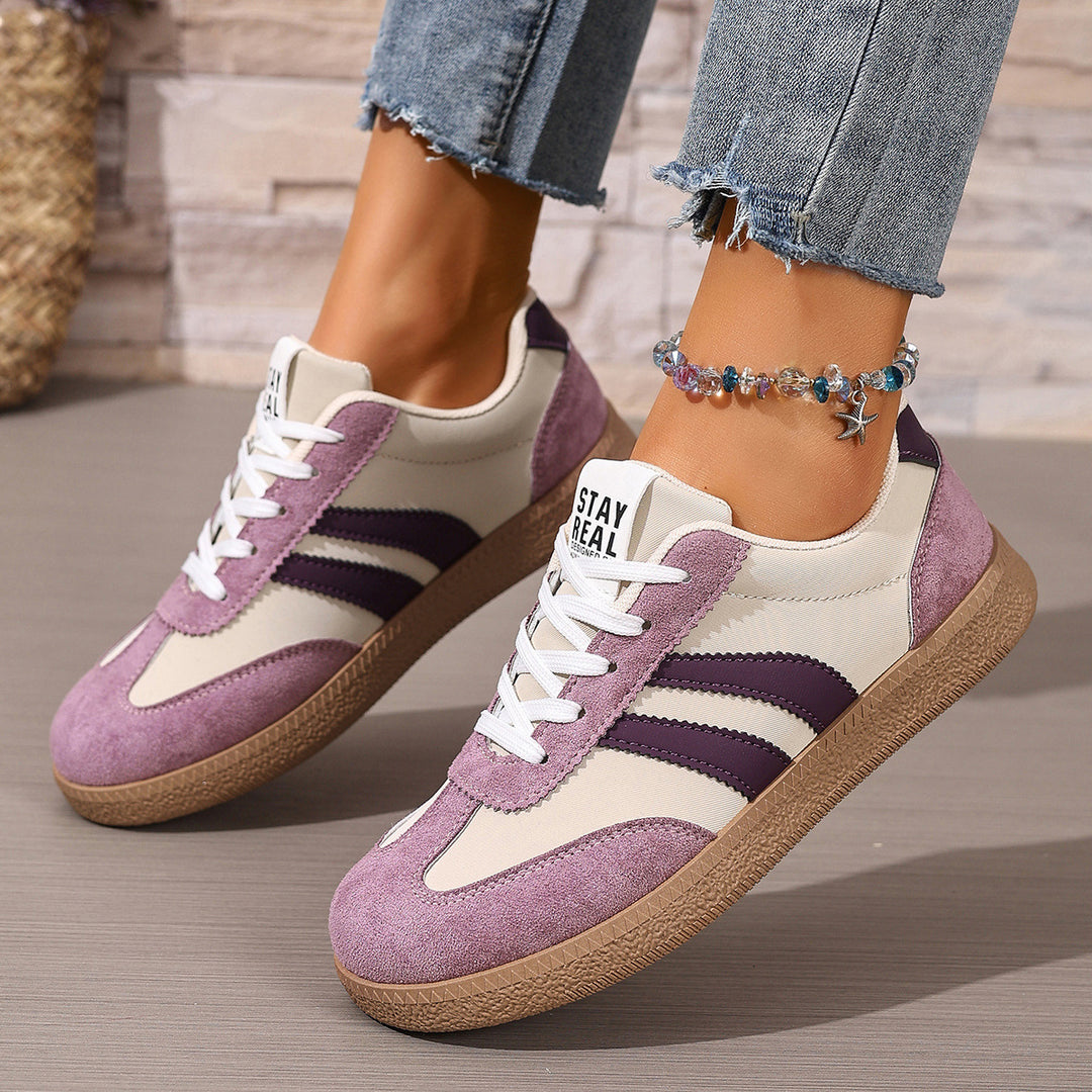 Damen Urbanes Lifestyle-Sneaker mit sportlichem Obermaterial und rutschfester Sohle R&B