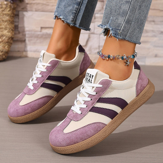 Damen Urbanes Lifestyle-Sneaker mit sportlichem Obermaterial und rutschfester Sohle R&B
