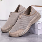 Damen Atmungsaktive Slip-On Freizeitschuhe mit elastischem Mesh-Obermaterial R&B