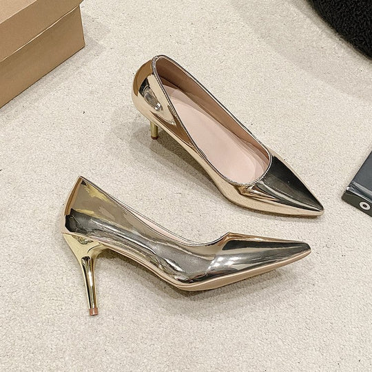 Damen elegante spitze High Heel Pumps R&B