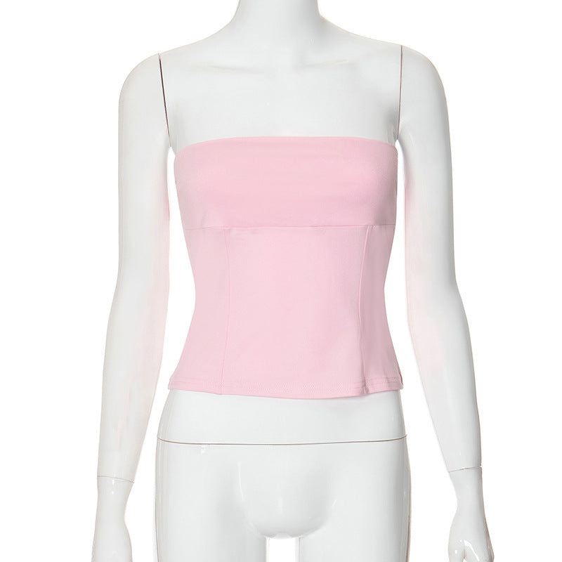 Damen Bandeau-Top mit geschmeidiger Passform und hochwertiger Stretch-Qualität R&B