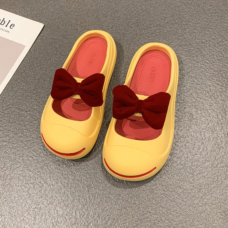 Damen Ballerinas mit elegantem Schleifen-Detail und rutschfester Sohle R&B