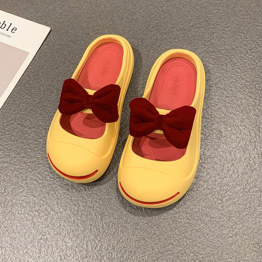 Damen Ballerinas mit elegantem Schleifen-Detail und rutschfester Sohle R&B