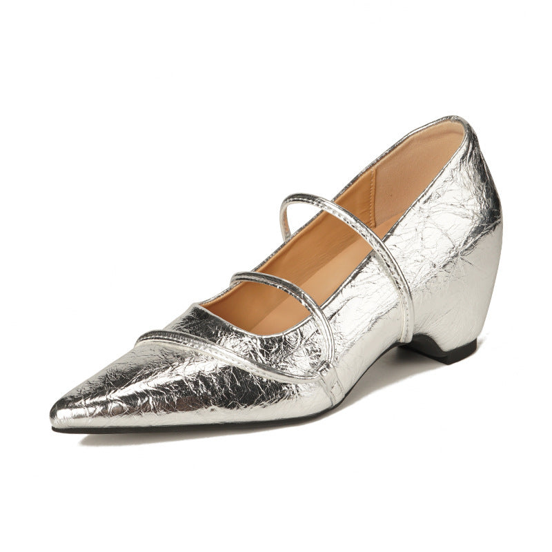 Damen Elegante und bequeme Pumps mit Riemchen R&B