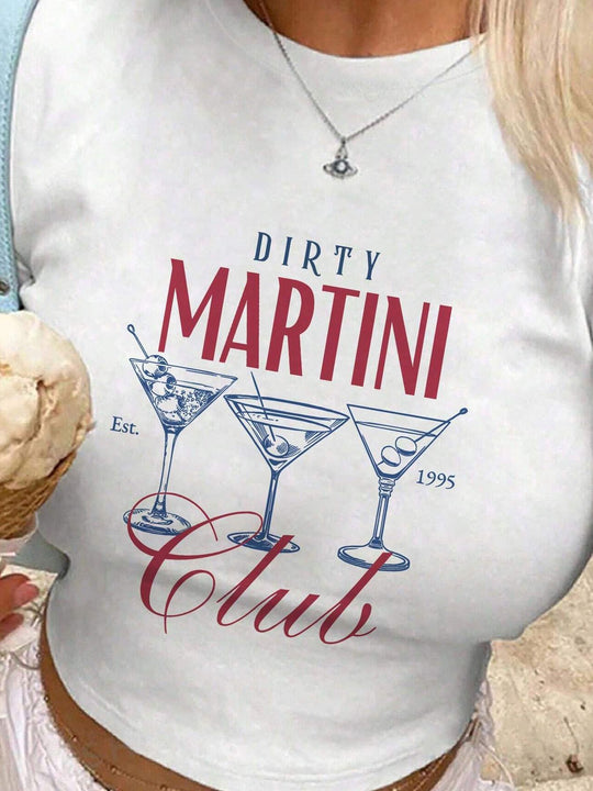 Damen Kurzarm T-Shirt mit auffälligem Motorrad-Design R&B