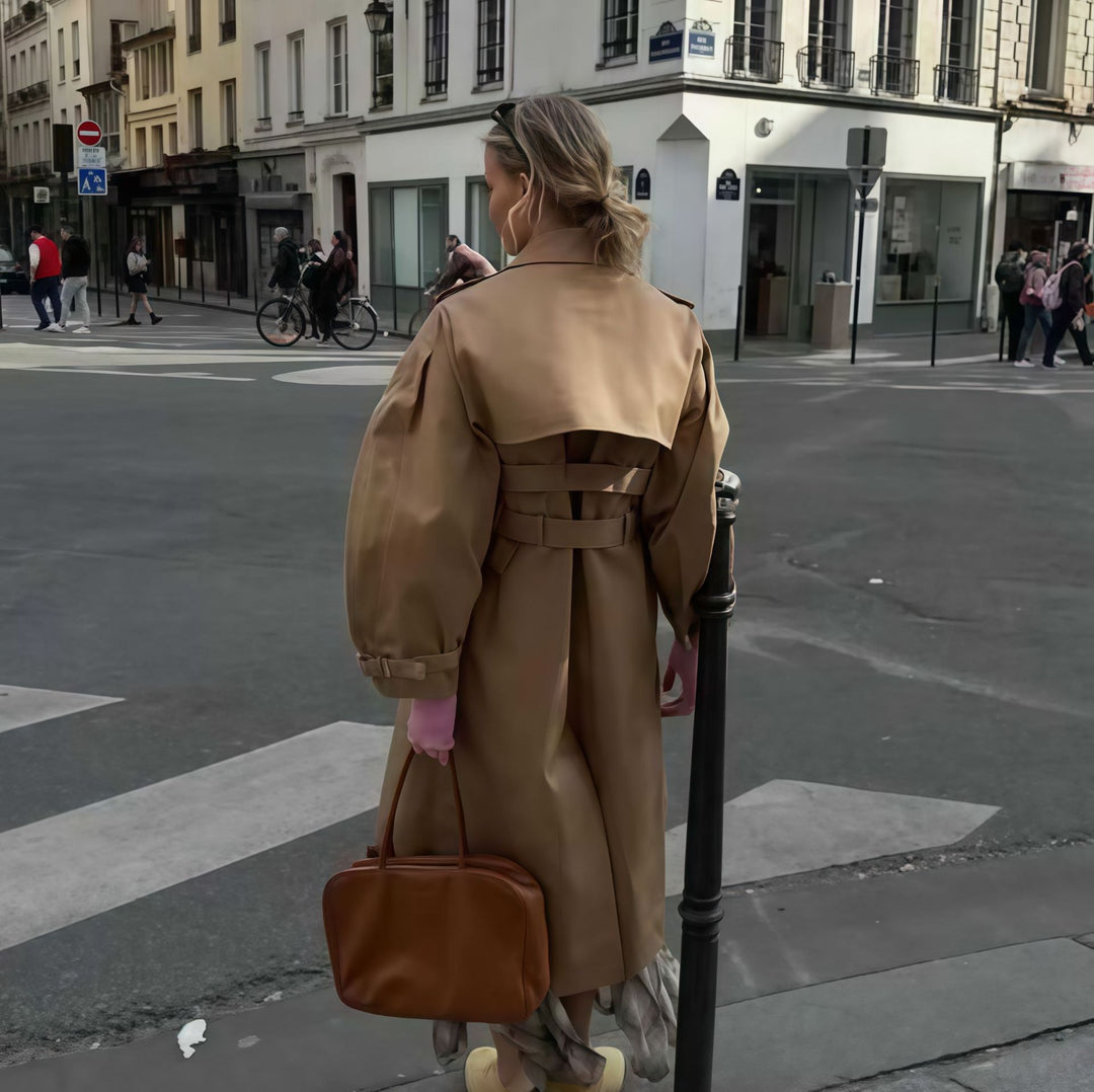 Damen eleganter Trenchcoat R&B