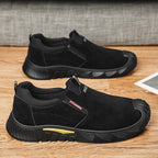 Damen Sportliche Slipper mit elastischen Einsätzen und rutschfester Sohle R&B