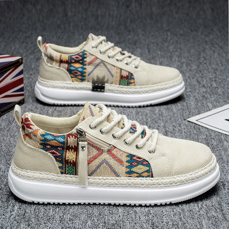 Damen Urbaner Freizeitsneaker mit kunstvollen Mustern und dämpfender Sohle R&B