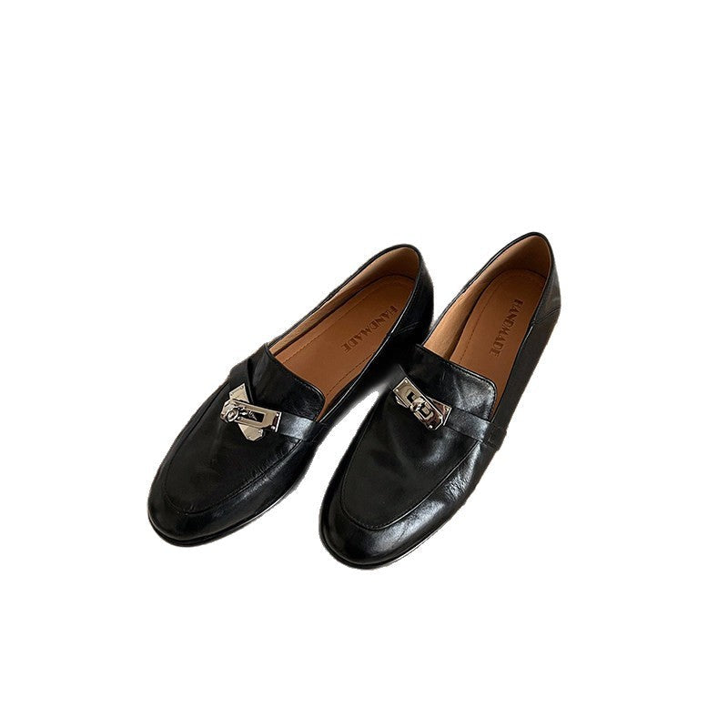 Damen Mokassins mit eleganter Schnallenverzierung R&B