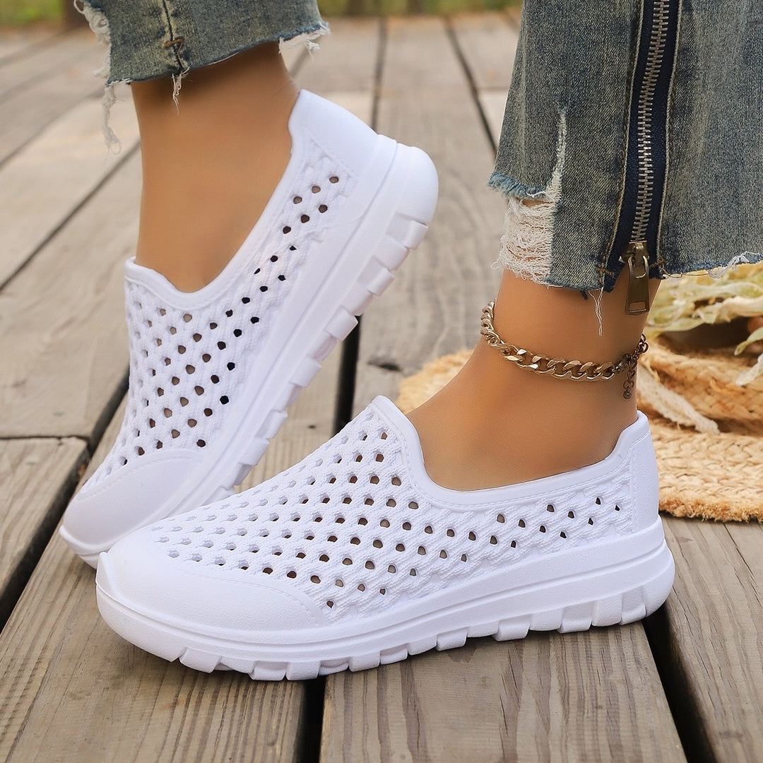 Damen atmungsaktive Freizeit Sneakers R&B