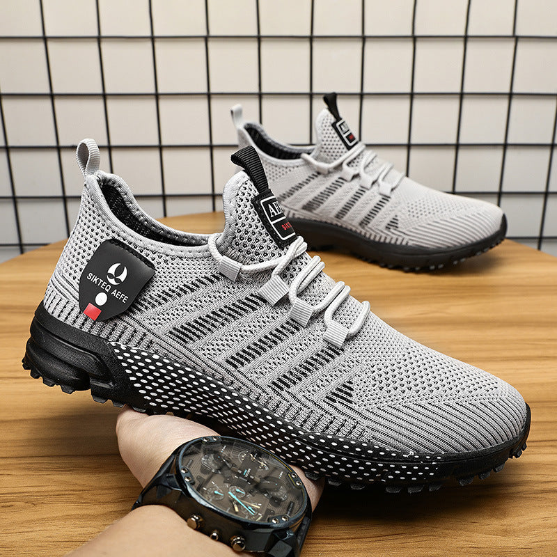 Damen Sportliche Netzsneaker mit flexibler Sohle und atmungsaktiver Struktur R&B