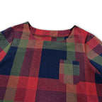 Damen Tumblendes Karokleid R&B