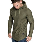 Herren Kapuzenpullover mit strukturiertem Design