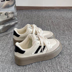 Damen Modische Freizeitsneaker mit dämpfender Sohle und innovativem Schnürsystem