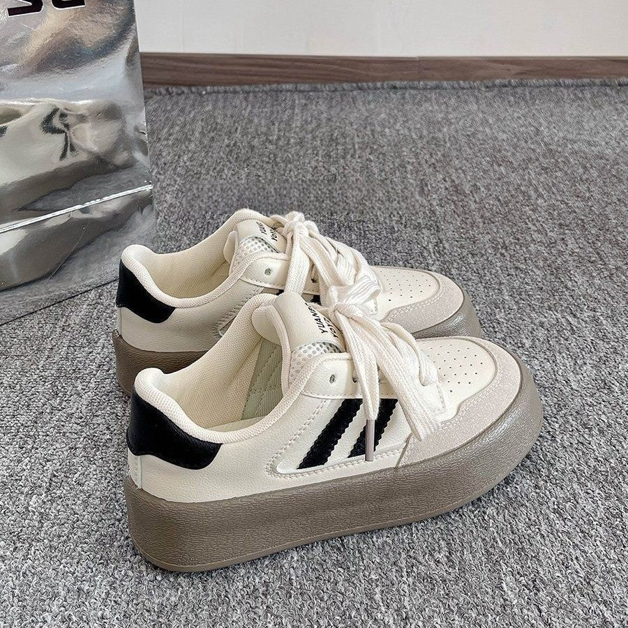 Damen Modische Freizeitsneaker mit dämpfender Sohle und innovativem Schnürsystem