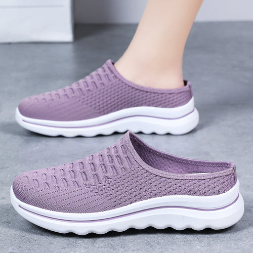 Damen Flexible Freizeitschuhe mit atmungsaktiver Strickoberfläche R&B