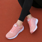 Damen nan atmungsaktive leichte Stricksneaker mit viskoelastischer Komfortsohle R&B