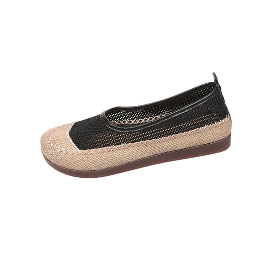 Damen Atmungsaktive Sommer-Ballerinas mit elastischer Sohle R&B