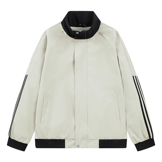 Damen sportliche Übergangsjacke mit hohem Kragen und seitlichen Eingrifftaschen R&B