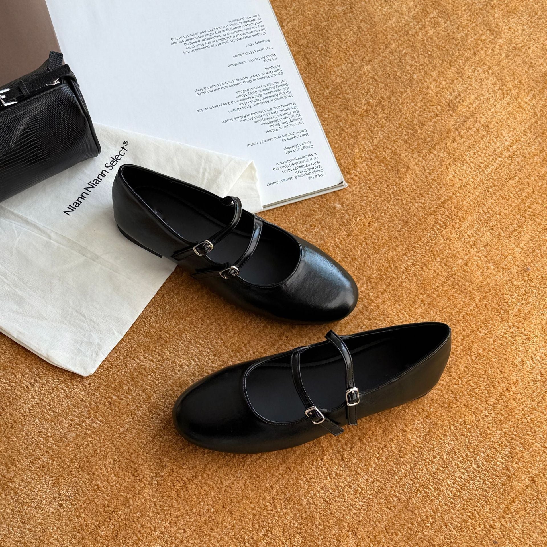 Damen Elegante Mary Jane Schuhe mit modischem Riemchen und komfortabler Innensohle R&B