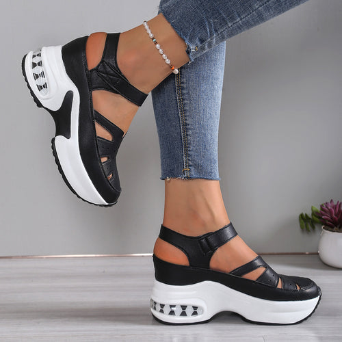 Damen Plateau Sandalen R&B