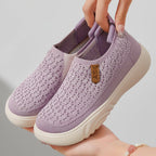 Damen Bequeme Slip-On Freizeitschuhe R&B
