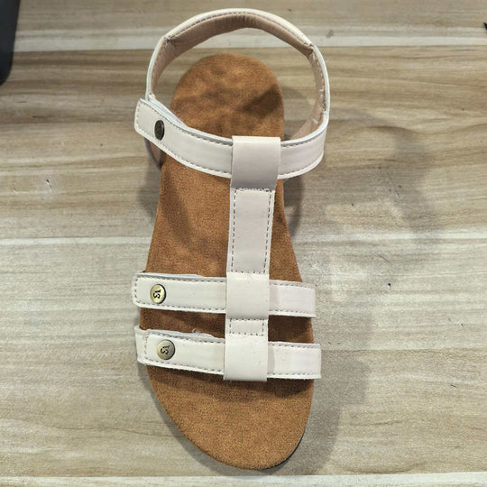 Damen Komfortable Zehensandalen mit verstellbaren Riemen R&B