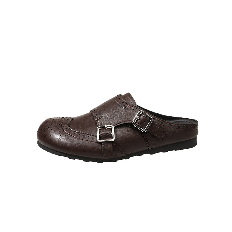 Damen Clogs mit modischem Riemendesign und komfortablem Fußbett R&B