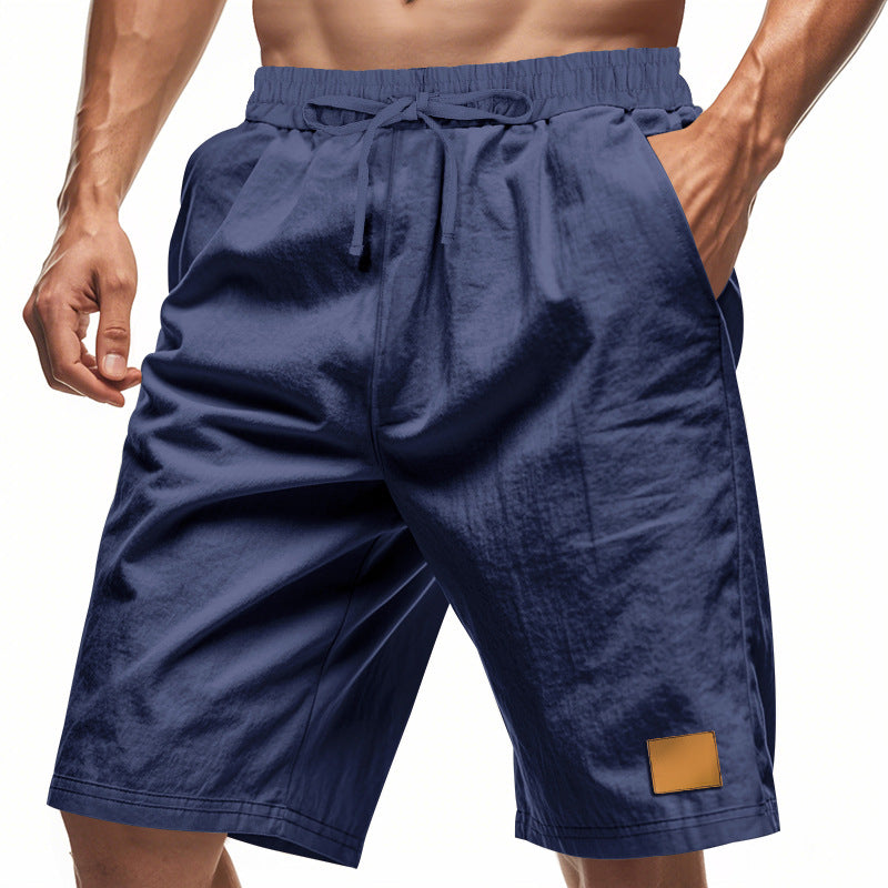Herren bequeme Sport-Shorts mit elastischem Bund und praktischen Seitentaschen R&B