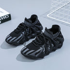 Damen elastische Sneakers mit rutschfester Sohle und atmungsaktivem Obermaterial R&B