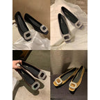Damen Edle Pumps mit funkelndem Schmuckdetail und bequemer Innensohle