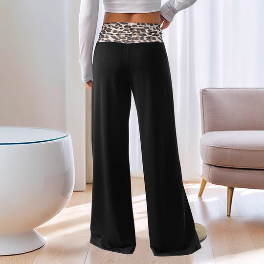 Damen Elegante und bequeme Freizeithose mit modischem Bund R&B