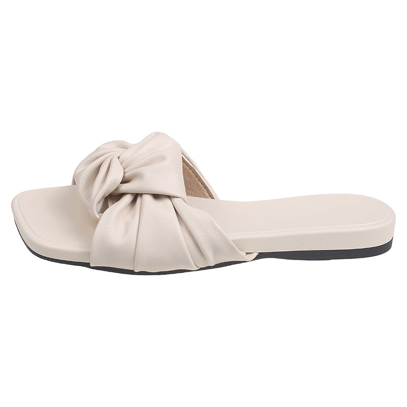 Damen Elegante Riemchen-Sandaletten mit modischer Knoten-Detail R&B