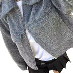 Damen Modische Jacke aus hochwertigem Material mit strukturiertem Schnitt R&B