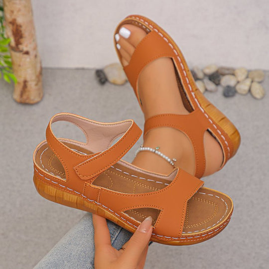 Damen Komfortable Sandalen mit atmungsaktiven Riemen R&B