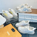Damen Sportliche Sneakers mit atmungsaktiver Mesh-Oberfläche und rutschfester Sohle R&B