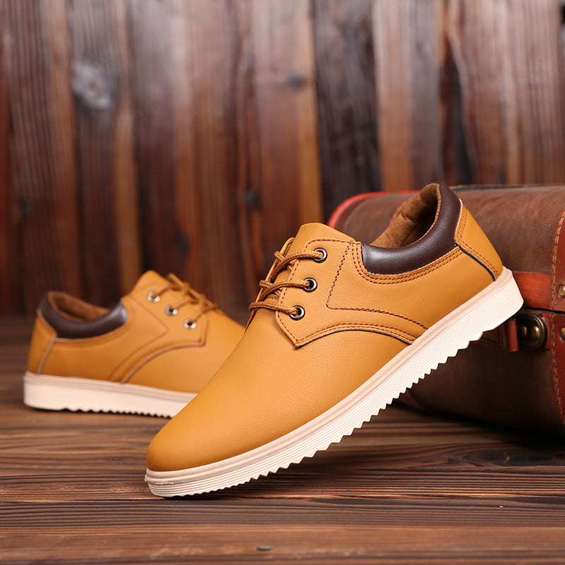 Herren elegante Freizeit-Schnürschuhe R&B