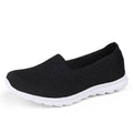 Damen Bequeme Slip-On Sneakers mit atmungsaktiver Netzstruktur