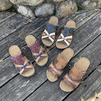 Damen Bequeme Riemensandalen mit ergonomischem Fußbett und modischem Riemendesign