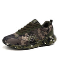 Damen Sportliche Sneaker im Camouflage-Design mit rutschfester Sohle