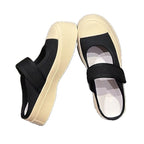 Damen Komfortable Slip-On Sneakers mit elastischem Riemen