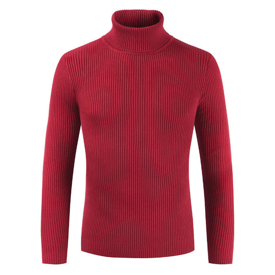 Damen Rollkragenpullover aus gehäkeltem Strick R&B