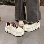 Damen Plateau-Sneaker mit ergonomischer Sohle und atmungsaktivem Obermaterial R&B