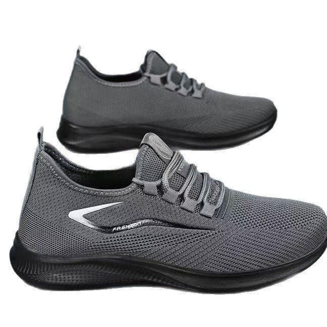 Damen atmungsaktive Sport-Sneaker mit elastischem Obermaterial und rutschfester Sohle R&B