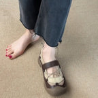 Damen Komfortable Sandalen mit verstellbarem Riemen R&B