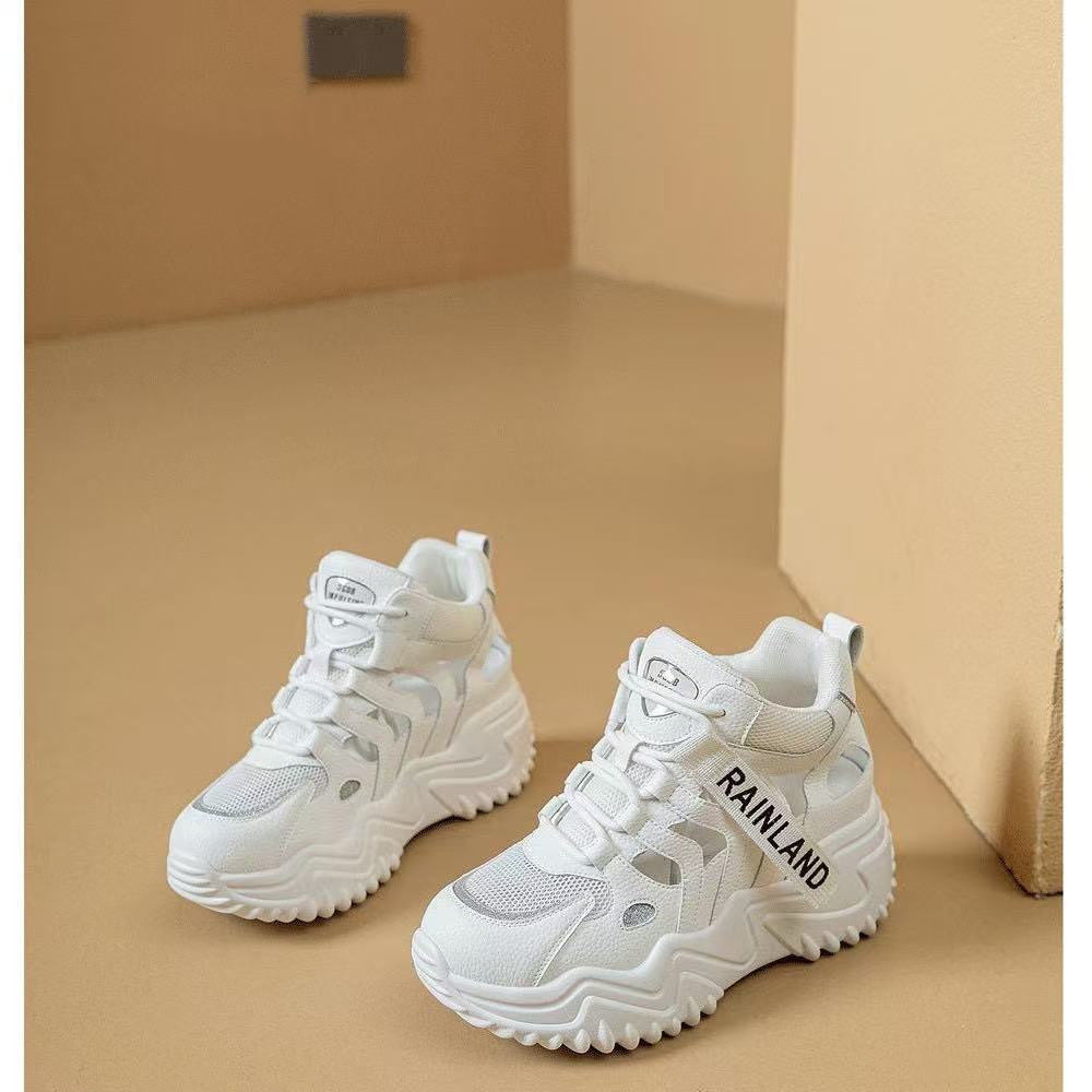 Damen Hochwertige Sportliche Sneaker mit verstärkter Sohle und atmungsaktivem Mesh R&B