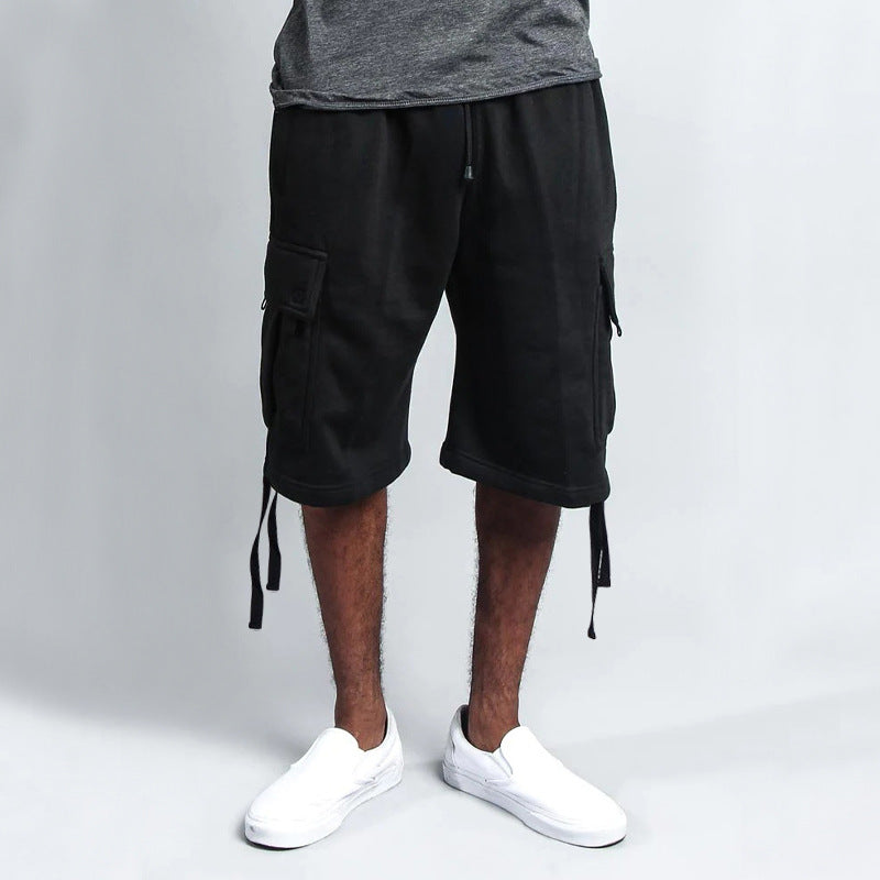R&B | Gerade Shorts mit mehreren Taschen