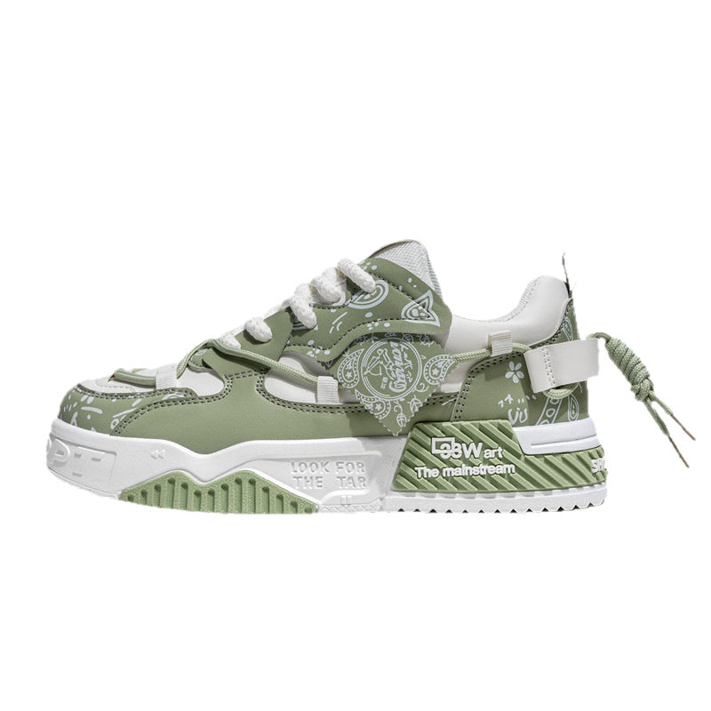 Damen Sportliche Trend Sneakers mit außergewöhnlichem Design R&B